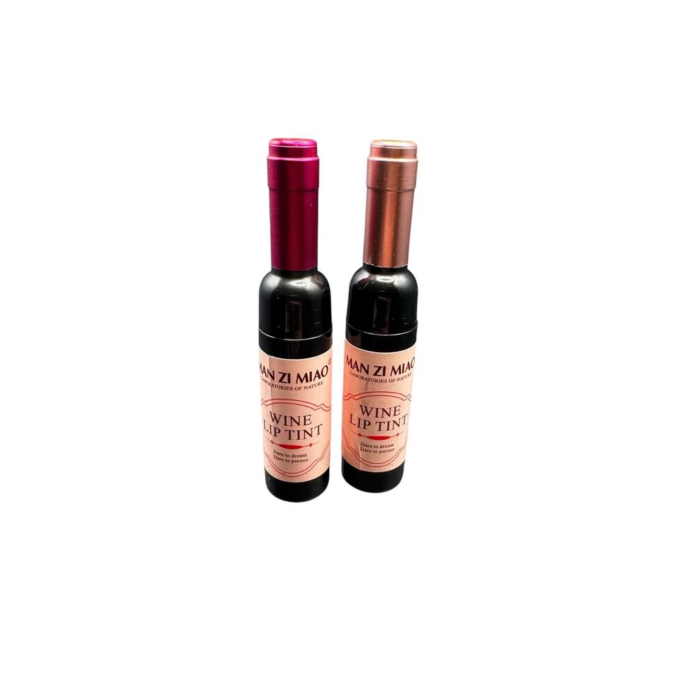 NWT Set Of Cute Wine Lip Tint Glosses